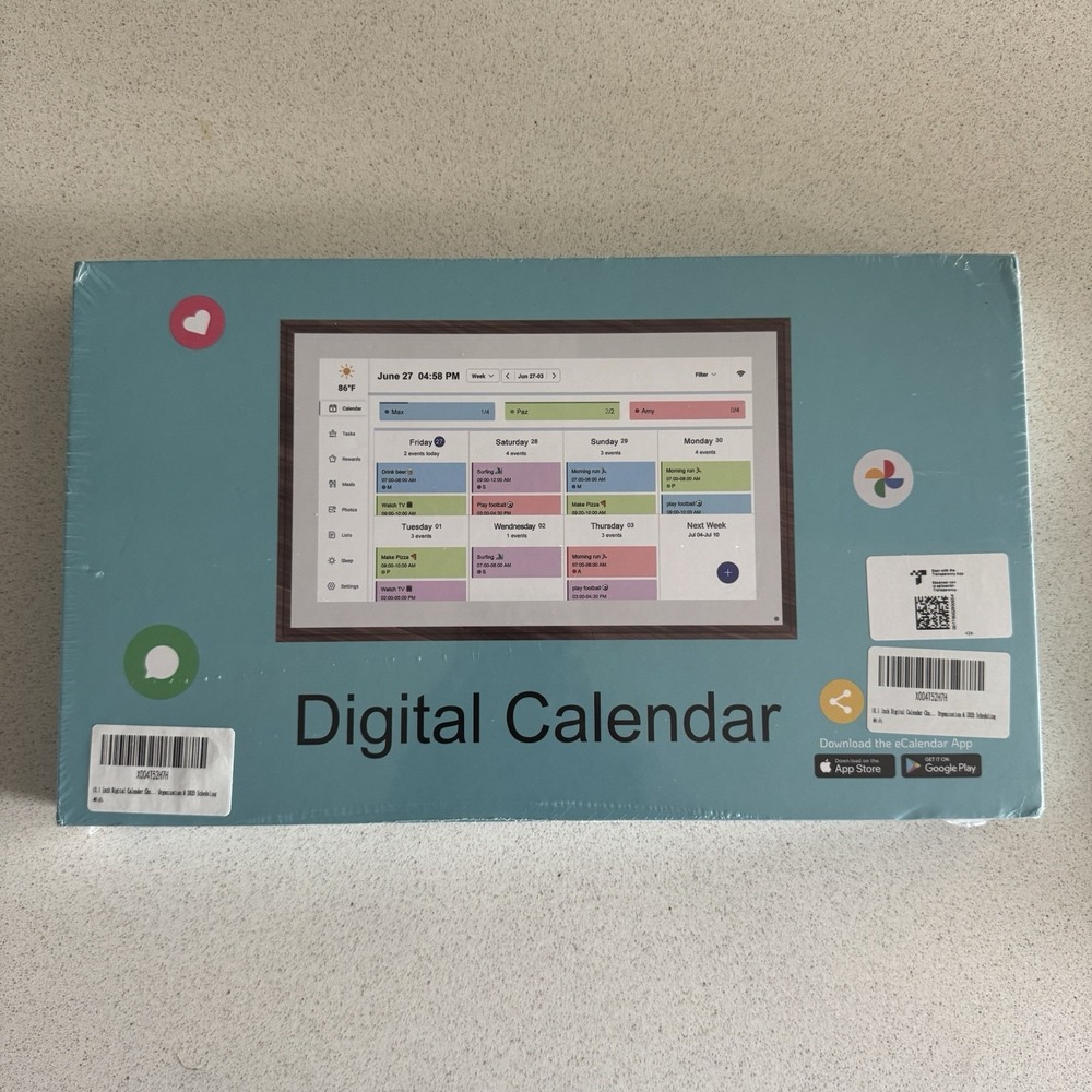 10.1" HD Smart Digital Calendar Touch Screen Interactive New